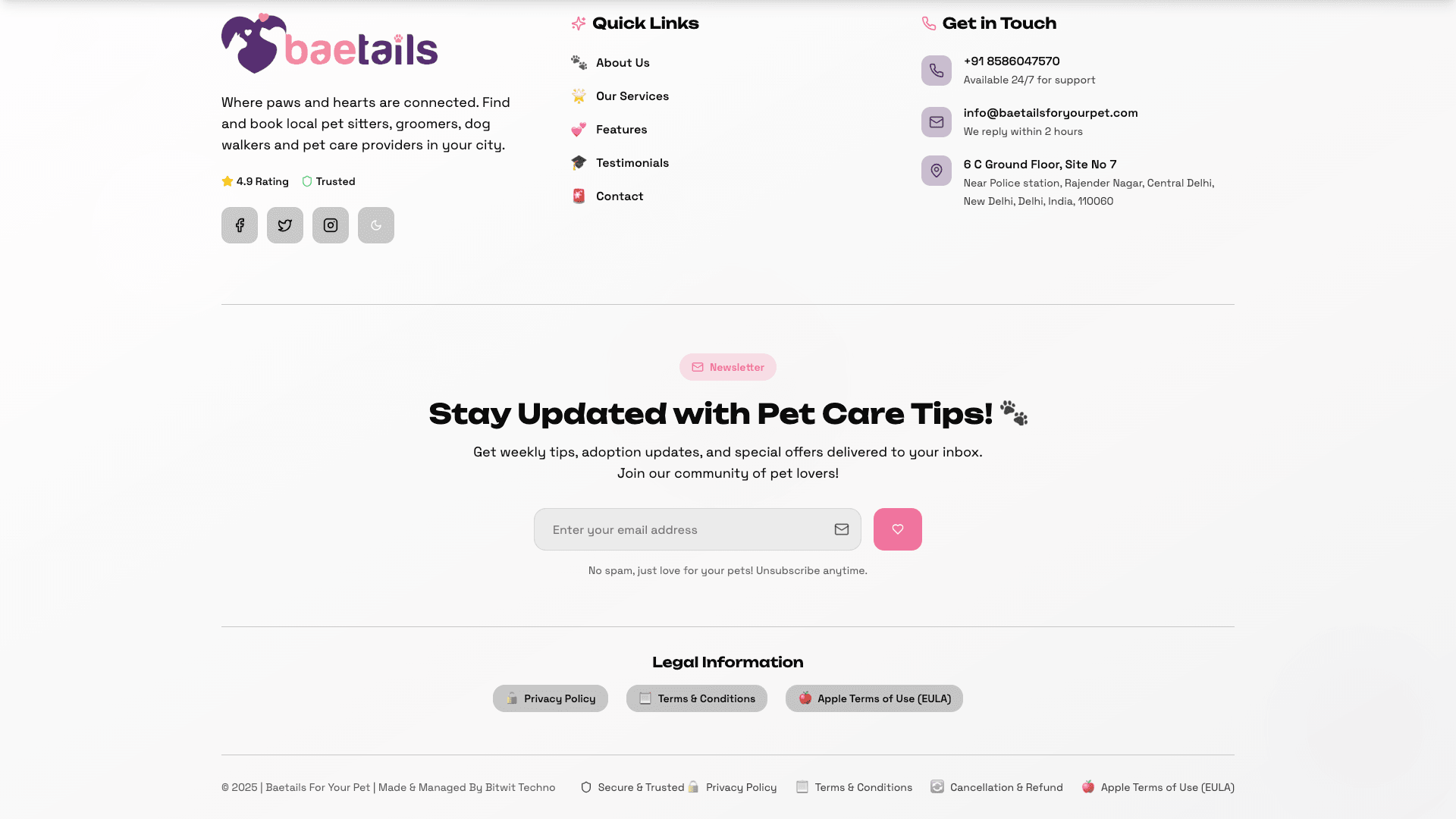 Baetails - Pet Care & Community Platform - Image 10