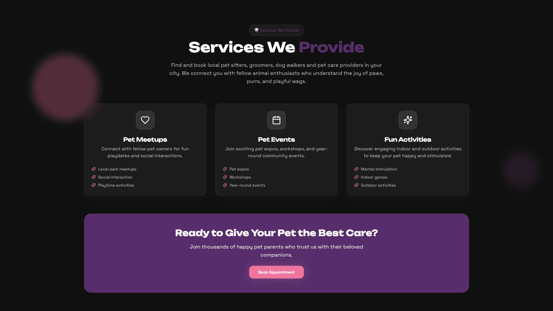 Baetails - Pet Care & Community Platform - Image 2