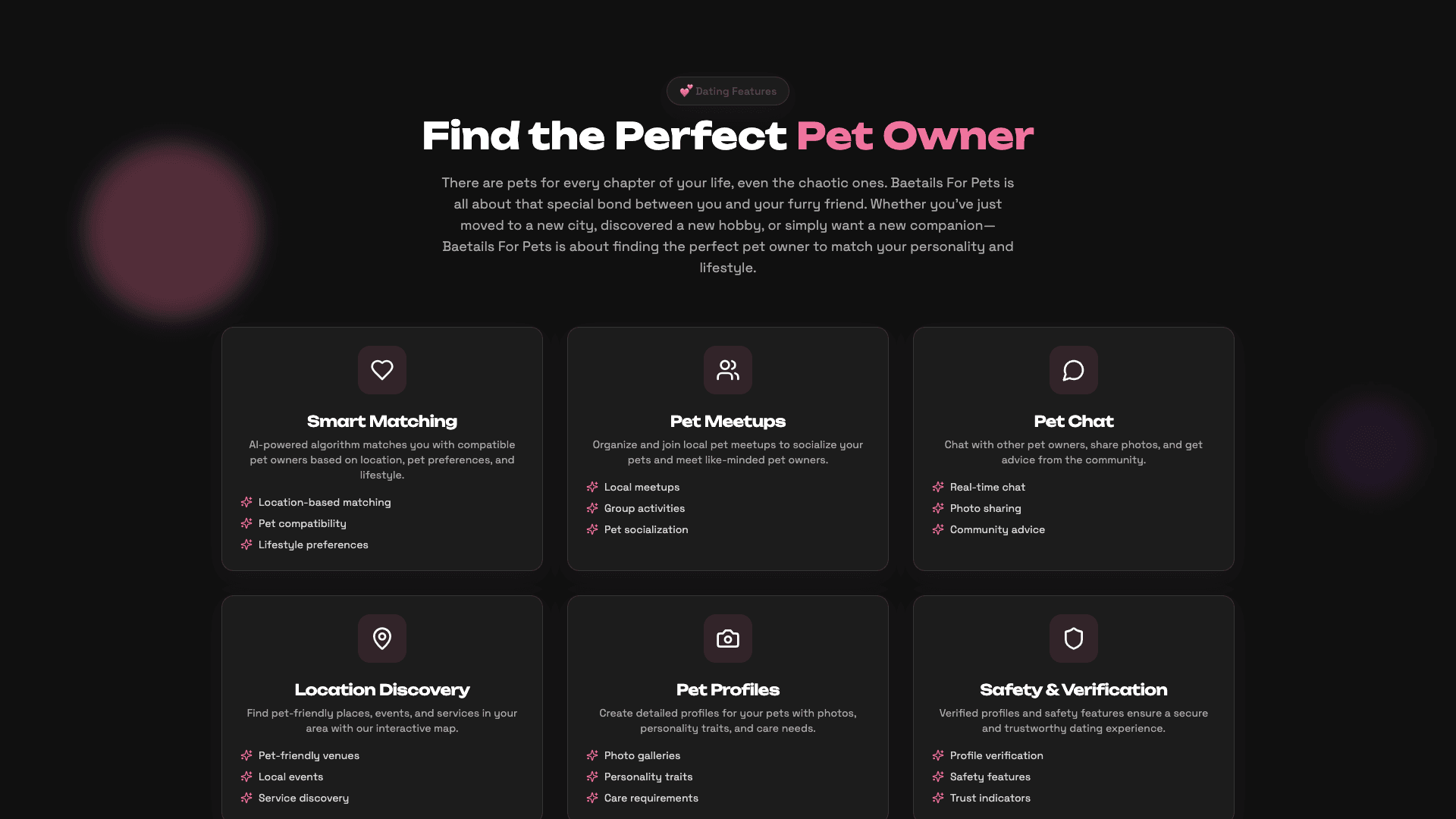 Baetails - Pet Care & Community Platform - Image 3