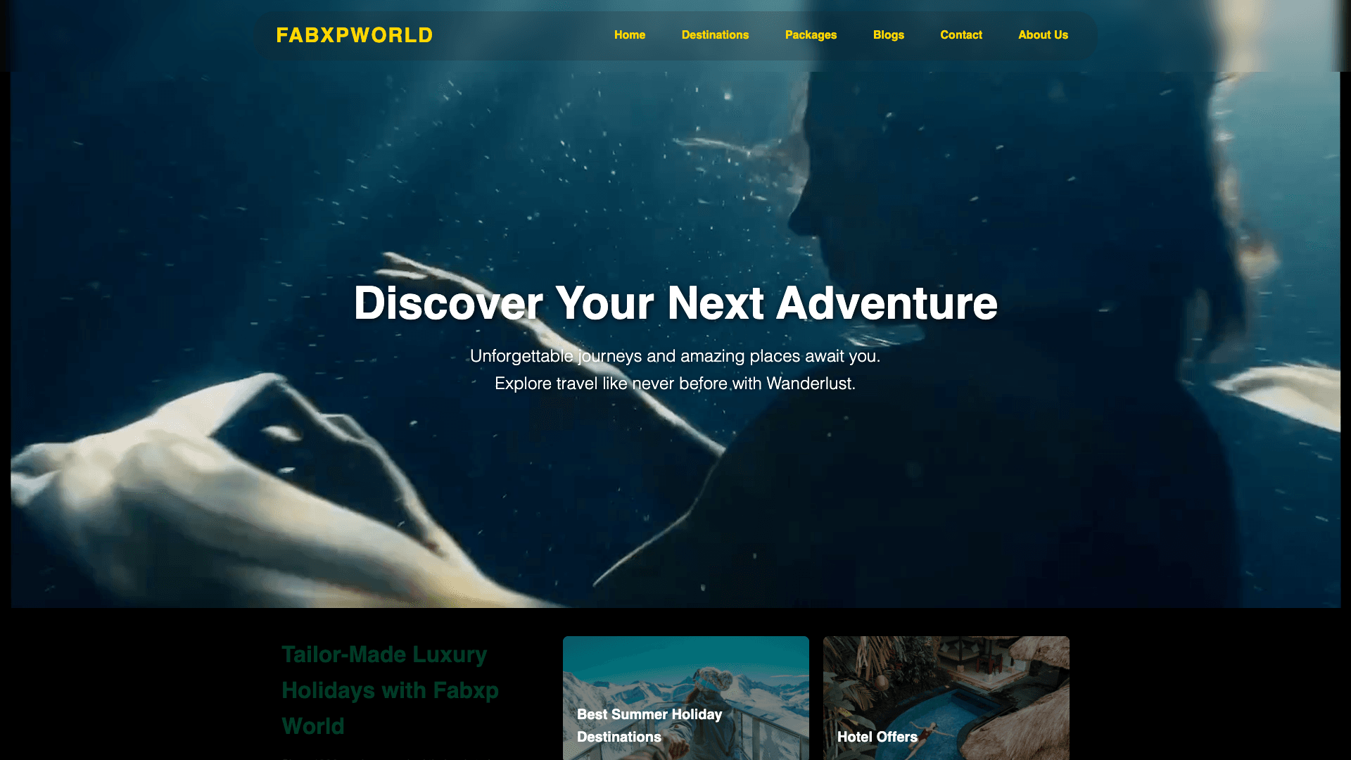 FabXpWorld - Luxury Travel & Bespoke Holiday Platform - Image 1